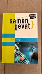 Samengevat havo Biologie, Ophalen of Verzenden, Zo goed als nieuw, HAVO, Biologie