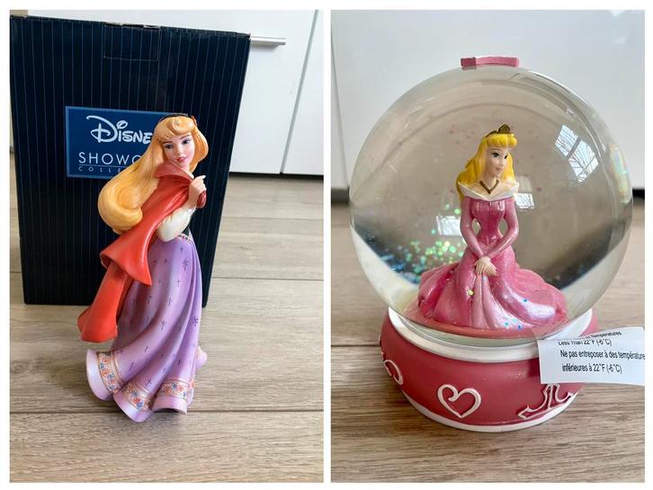 Disney Showcase Haute Couture Doornroosje & water globe, Verzamelen, Disney, Nieuw, Beeldje of Figuurtje, Sneeuwwitje of Doornroosje