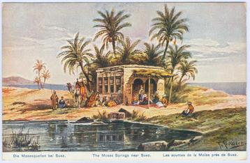 Egypte: 9 ansichten met prenten, ergens voor 1940 beschikbaar voor biedingen