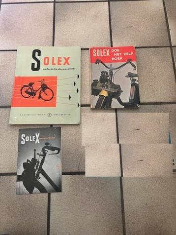 Solex boeken met o.a. schema's en sleuteladvies etc.. beschikbaar voor biedingen