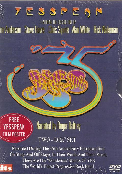 Yes - Yesspeak ( 2 disc set ), Cd's en Dvd's, Dvd's | Muziek en Concerten, Nieuw in verpakking, Muziek en Concerten, Alle leeftijden