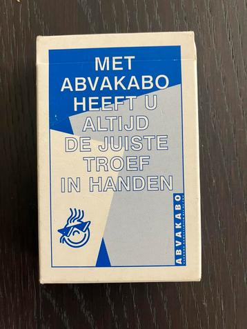 ABVA KABO kaartspel 52 kaarten beschikbaar voor biedingen
