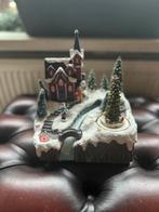 Kerstscene met verlichte waterval, Diversen, Kerst, Ophalen, Gebruikt