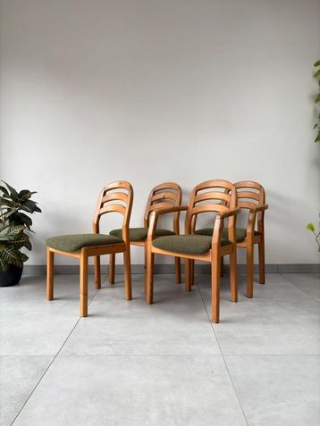 Nieuw Gestoffeerde Vintage Eetkamerstoelen Dyrlund beschikbaar voor biedingen