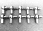 10 Nieuwe  RVS kniegewrichten M10 haaks model. Bijna gratis!, Overige typen, Nieuw, Ophalen of Verzenden, Minder dan 50 mm