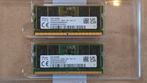 32gb ddr5 sodimm 5600 (2x 16Gb) RAM geheugen, Computers en Software, 32 GB, Ophalen of Verzenden, Zo goed als nieuw, DDR5