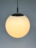 Vintage Raak Hanglamp / Bollamp, B1153 "ochtendnevel", Gebruikt, 50 tot 75 cm, Onbekend, Raak