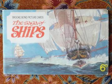 Mooi oud vintage plaatjesalbum uit Engeland met schepen. beschikbaar voor biedingen