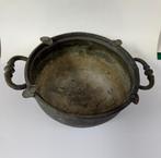 Antieke Bronzen Kookpot - 18e Eeuw, Antiek en Kunst, Ophalen of Verzenden, Brons