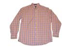 Gant Ohio Oxford oranje roze geruit button overhemd LARGE, GANT, Oranje, Ophalen of Verzenden, Zo goed als nieuw