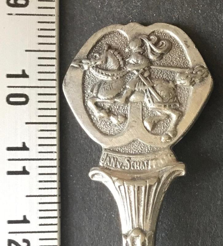 lepel, militair, Jan van Schaffelaer (L14, Verzamelen, Overige Verzamelen, Gebruikt, Verzenden