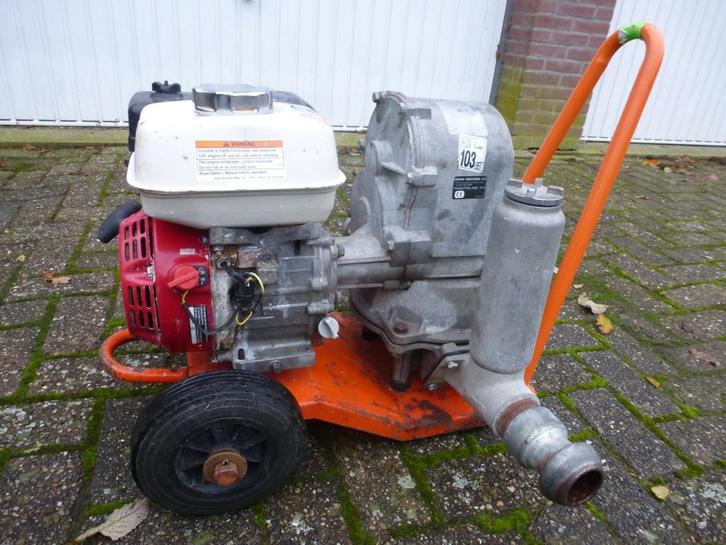 SMD 50 HX2  2 duims Membraan pomp met Hondamotor GX 160, Doe-het-zelf en Verbouw, Gereedschap | Overige machines, Gebruikt, Ophalen
