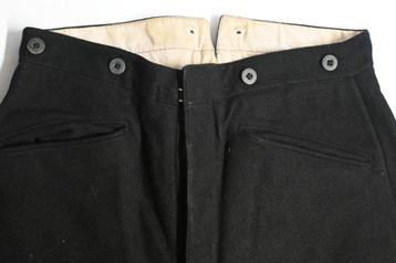 stiefelhose zwart wollen broek duitsland wo2 hj daf nskk etc beschikbaar voor biedingen