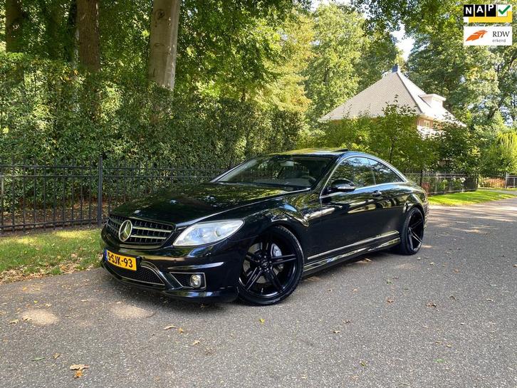 Mercedes-Benz CL-klasse 500 AMG Open dak, 20", YOUNGTIMER!, Auto's, Mercedes-Benz, Bedrijf, Te koop, CL, Adaptive Cruise Control