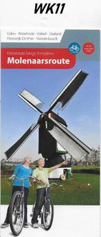 Pl1995 fietskaart molenaarsroute brabant rode route 41 km, Ophalen of Verzenden, Zo goed als nieuw, Nederland, Landkaart