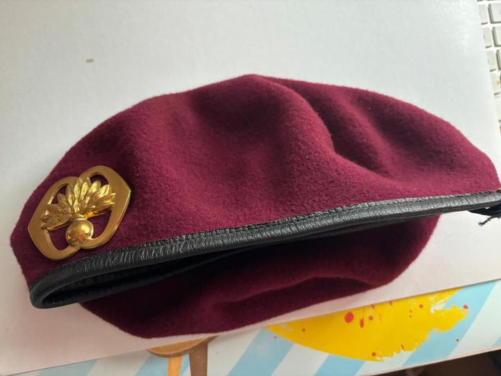 LMB baret Grenadiers, Verzamelen, Militaria | Algemeen, Landmacht, Kleding of Schoenen, Nederland, Ophalen of Verzenden