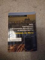 Geld, Internationale Economische Betrekkingen, Zo goed als nieuw, W. Hulleman, A.J. Marijs, Beta, HBO