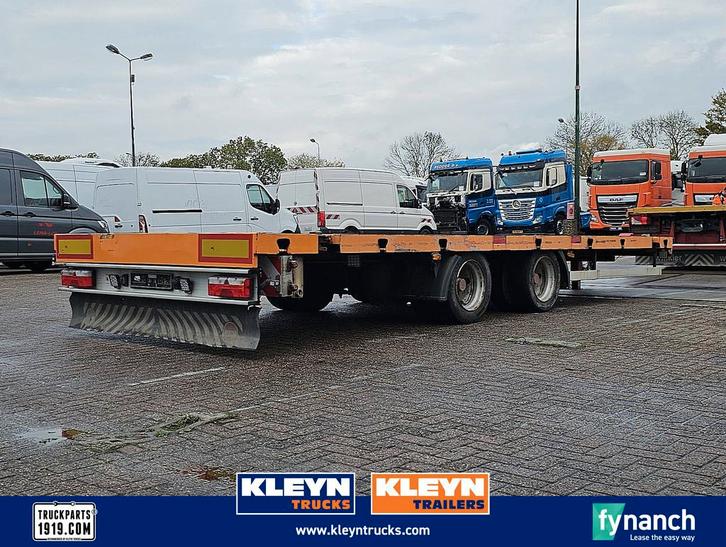 MEUSBURGER MPT-2 telescopeerbaar, Auto's, Vrachtwagens, Bedrijf, Te koop, ABS, Aanhangers en Opleggers, Diesel, Handgeschakeld