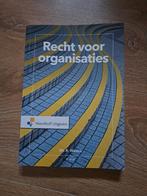 Robert Westra - Recht voor organisaties, Boeken, Sociale wetenschap, Ophalen of Verzenden, Zo goed als nieuw, Robert Westra