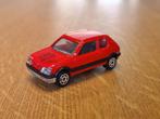 Majorette Peugeot 205 GTI ROOD, Hobby en Vrije tijd, Modelauto's | Overige schalen, Ophalen of Verzenden, Zo goed als nieuw, Auto