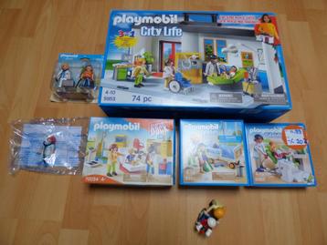 Uitgebreide Playmobil ziekenhuis serie (oa 5953), NIEUW! beschikbaar voor biedingen