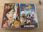 2 VHS Disney video banden, Cd's en Dvd's, VHS | Kinderen en Jeugd, Alle leeftijden, Ophalen, Gebruikt