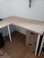 Ikea bureau tafel 140cm x 60cm, Lagkapten Adils, Ophalen, Zo goed als nieuw