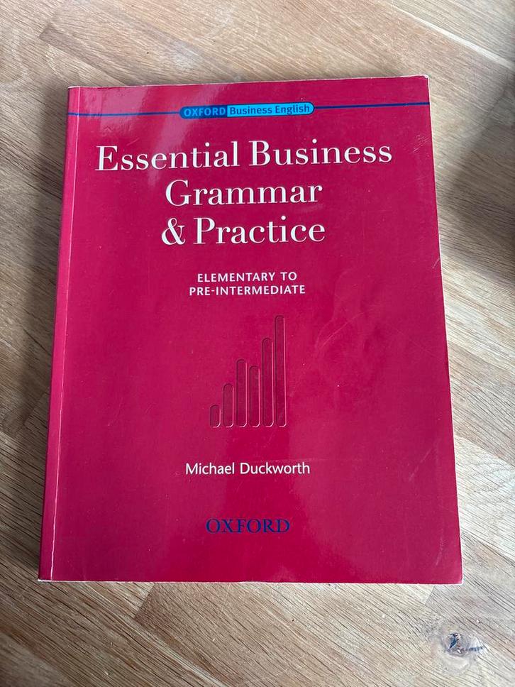 Essential Business Grammar & Practice, Boeken, Studieboeken en Cursussen, Zo goed als nieuw, Niet van toepassing, Alpha, Ophalen of Verzenden