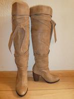 Chick on a Mission laarzen maat 36 VINTAGE overknee beige, Hoge laarzen, Chick on a Mission, Verzenden, Beige