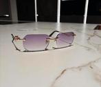 Cartier bril met gouden panter en paarse glazen - Nieuw!, Overige merken, Paars, Nieuw, Ophalen of Verzenden