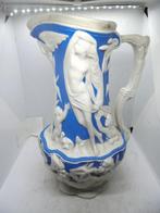 bisquit engels jugendstil art deco schenkkan, Antiek en Kunst, Antiek | Keramiek en Aardewerk, Ophalen of Verzenden