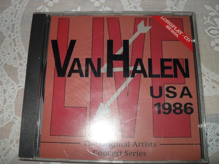 CD VAN HALEN-USA 1986., Cd's en Dvd's, Cd's | Hardrock en Metal, Zo goed als nieuw, Ophalen of Verzenden
