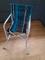 Bardani Campingstoel - Lichtgewicht en Handig, Ophalen, Gebruikt, Blauw, Metaal