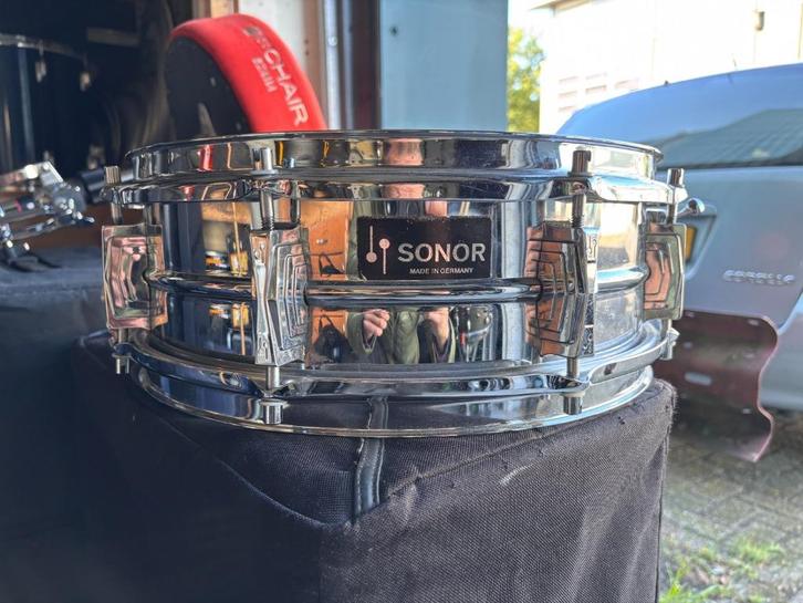 Sonor D453 vintage snaredrum, Muziek en Instrumenten, Drumstellen en Slagwerk, Gebruikt, Sonor, Ophalen