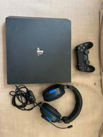 PS4 Pro, 1TB Full set, Spelcomputers en Games, Spelcomputers | Sony PlayStation 4, Ophalen of Verzenden, Zo goed als nieuw, Met 1 controller