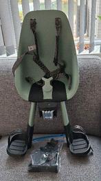 Fiets voorzitje Urban iki kleur groen., Ophalen, Voetsteuntjes, Voorzitje, Zo goed als nieuw