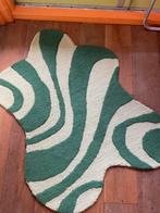 Klevering Vloerkleed Groen - Uniek Design, Ophalen, Wit, 50 tot 100 cm, Zo goed als nieuw