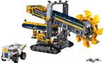 LEGO Technic 42055 Graafmachine Compleet met Boekje & Doos, Ophalen of Verzenden, Zo goed als nieuw, Complete set, Lego