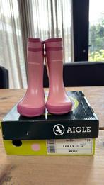 Nieuwe roze aigle laarsjes maat 19, Meisje, Aigle, Nieuw, Ophalen of Verzenden