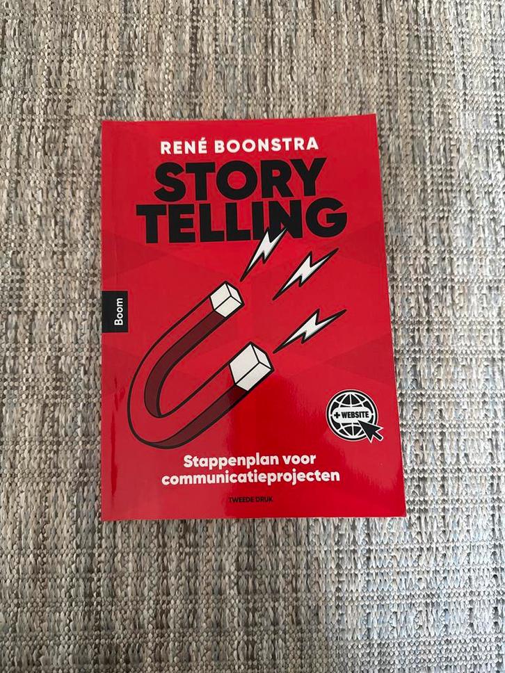 Storytelling studieboek CMD - René Boonstra, Boeken, Advies, Hulp en Training, Zo goed als nieuw, Ophalen of Verzenden
