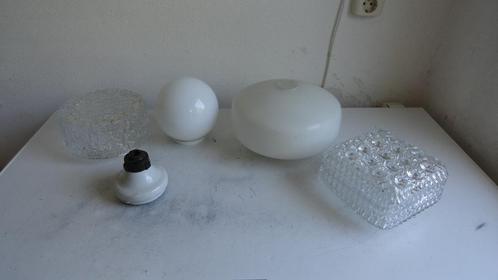 Diverse lampen, hang, wand en plafond, antiek, Antiek en Kunst, Antiek | Lampen, Ophalen of Verzenden
