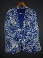 S31) 100 % viscose mooi blauw wit jasje claudia strater 40, Kleding | Dames, Jasjes, Kostuums en Pakken, Blauw, Maat 38/40 (M)