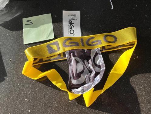 Gigo jock, maat S, geel, Kleding | Heren, Ondergoed, Slip, Geel, Ophalen of Verzenden