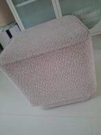 Poef boucle stof t.e.a.b., Huis en Inrichting, Ophalen, Gebruikt, Vierkant, Stof