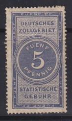 Duitsland Stadspost Tolgebied 5 z.g., Postzegels en Munten, Postzegels | Europa | Duitsland, Ophalen of Verzenden, Duitse Keizerrijk