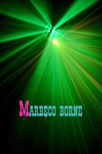 LED licht effect, Radical LED Derby met Laser, DMX, 2in1, Kleur, Nieuw, Info@marbeco.nl, BeamZ