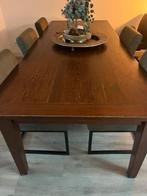 Grote robuuste tafel, 200 cm of meer, Zo goed als nieuw, Vijf personen of meer, Rechthoekig