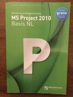 MS Project 2010, Basis NL lesboek Broekhuis, Boeken, Ophalen, Zo goed als nieuw