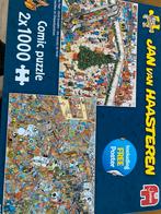 Jan van Haasteren 2x1000 Puzzel, Ophalen, Meer dan 1500 stukjes, Zo goed als nieuw, Legpuzzel