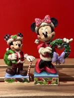 Disney Traditions Jim shore Mickey Minnie Kerst set, Ophalen of Verzenden, Zo goed als nieuw, Fantasy